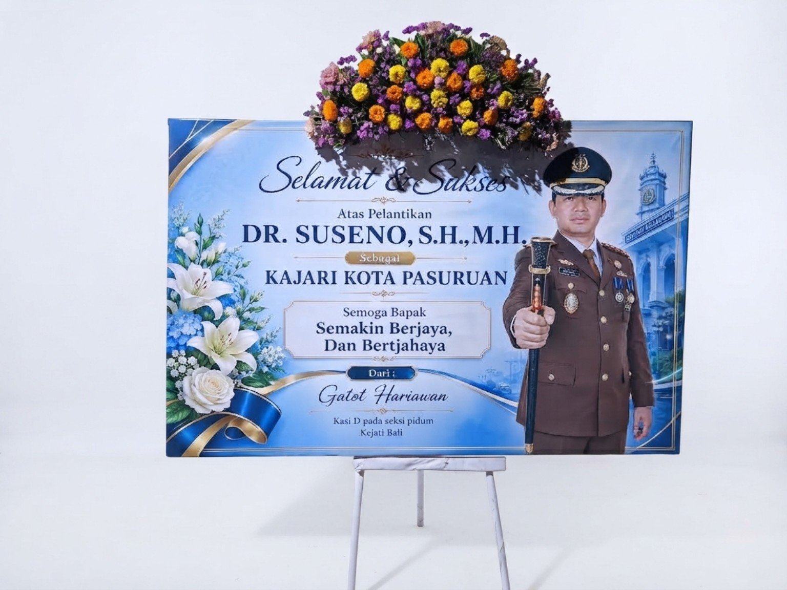 Karangan Bunga Pasuruan Model 01
